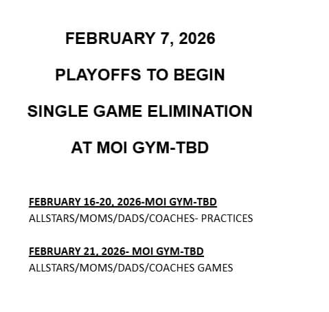 2025-2026 MGSBA Basketball Schedule